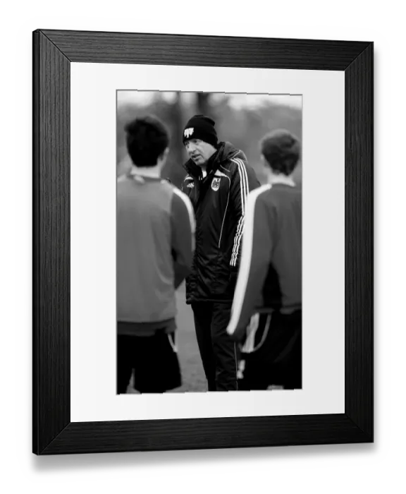 Framed Print : Bristol City First Team: 2010-11 - Nurturing Tomorrow's Football Stars: Academy Training