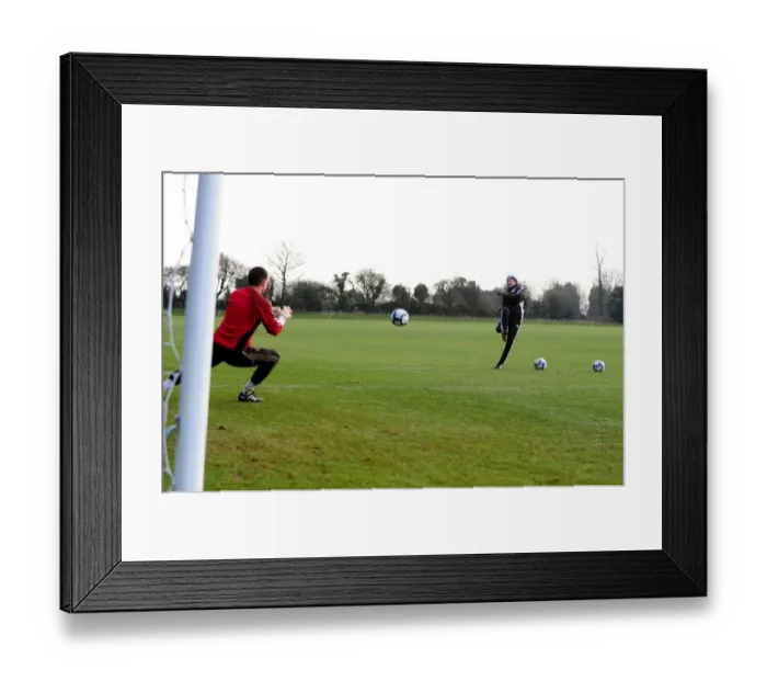 Framed Print : Bristol City First Team: Nurturing Future Stars - Season 10-11 Academy Training