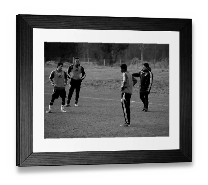 Framed Print : Bristol City First Team: 2010-11 - Nurturing Tomorrow's Football Stars: Academy Training