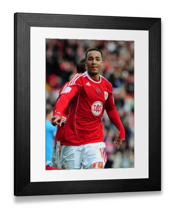 Framed Print : Nicky Maynard's Solo Goal: Championship Win for Bristol City over Doncaster Rovers (02 / 04 / 2011) Framed Print : Nicky Maynard's Solo Goal: Championship Win for Bristol City over Doncaster Rovers (02 / 04 / 2011)