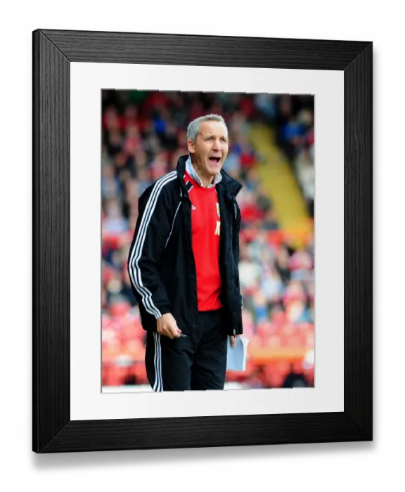 Framed Print : Keith Milen Leads Bristol City Against Doncaster Rovers in Championship Clash at Ashton Gate Stadium (02 / 04 / 2011) Framed Print : Keith Milen Leads Bristol City Against Doncaster Rovers in Championship Clash at Ashton Gate Stadium (02 / 04 / 2011)