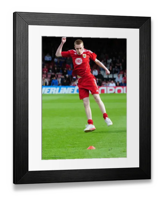 Framed Print : Championship Showdown: Bristol City vs Doncaster Rovers - April 2, 2011 - Ashton Gate Stadium