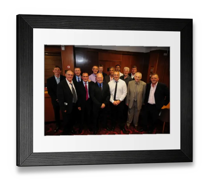 Framed Print : Bristol City First Team: Freight Rover Trophy Reunion - Celebrating Glory from Season 10-11 Framed Print : Bristol City First Team: Freight Rover Trophy Reunion - Celebrating Glory from Season 10-11