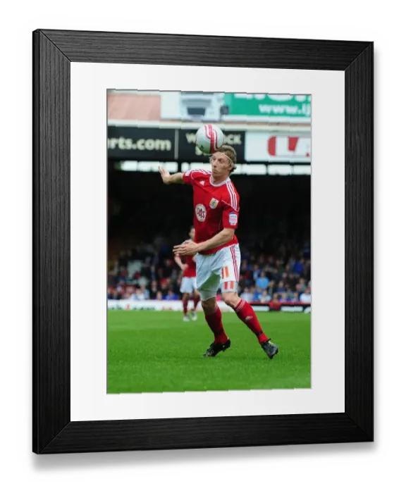 Framed Print : Martyn Woolford in Action: Championship Clash between Bristol City and Ipswich Town, April 16, 2011 - Ashton Gate Stadium Framed Print : Martyn Woolford in Action: Championship Clash between Bristol City and Ipswich Town, April 16, 2011 - Ashton Gate Stadium