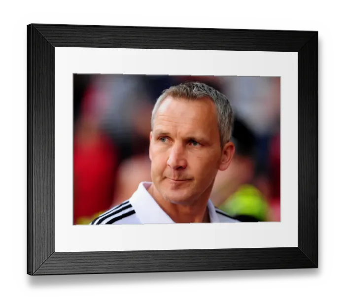 Framed Print : Keith Milen Leads Bristol City at Bramall Lane against Sheffield United, Championship Match, 23rd April 2011