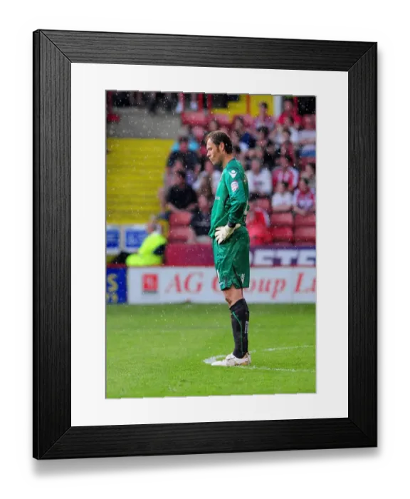 Framed Print : Dejected Simonsen Scores Own Goal: Sheffield United vs. Bristol City (23 / 04 / 2011) Framed Print : Dejected Simonsen Scores Own Goal: Sheffield United vs. Bristol City (23 / 04 / 2011)