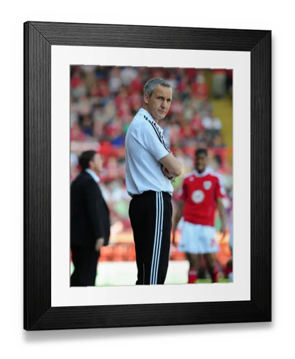 Framed Print : Championship Showdown: Bristol City vs. Nottingham Forest (25 / 04 / 2011) - A Football Manager Battle at Ashton Gate Framed Print : Championship Showdown: Bristol City vs. Nottingham Forest (25 / 04 / 2011) - A Football Manager Battle at Ashton Gate
