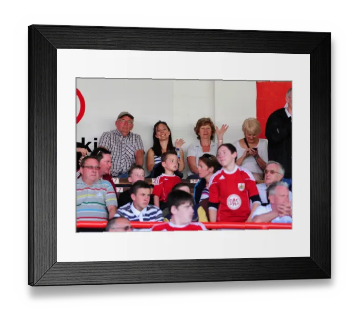 Framed Print : Football Rivalry: Bristol City vs. Nottingham Forest - Season 10-11