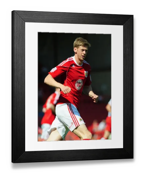 Framed Print : Bristol City vs. Nottingham Forest: 2010-11 Season Showdown - A Football Rivalry Unfolds