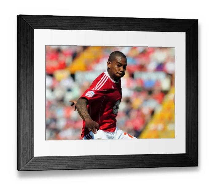 Framed Print : Football Rivalry: Bristol City vs. Nottingham Forest - Season 10-11