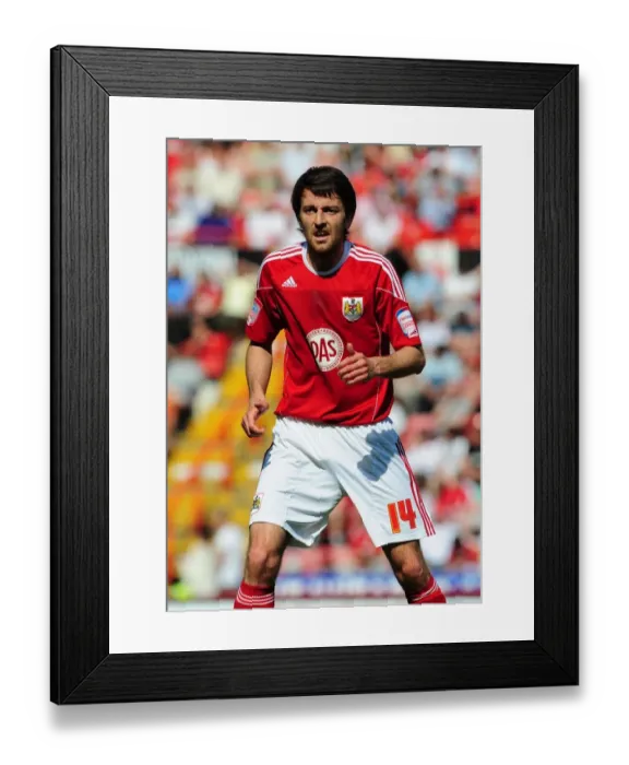 Framed Print : Football Rivalry: Bristol City vs. Nottingham Forest - Season 10-11