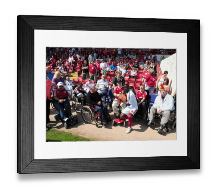 Framed Print : Bristol City vs. Nottingham Forest: 2010-11 Season Showdown - A Football Rivalry Unfolds