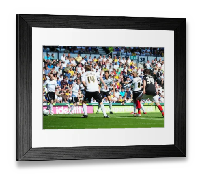 Framed Print : Jon Stead's Left-Foot Stunner: Bristol City Takes the Lead Against Derby County in Championship (30th April 2011) Framed Print : Jon Stead's Left-Foot Stunner: Bristol City Takes the Lead Against Derby County in Championship (30th April 2011)