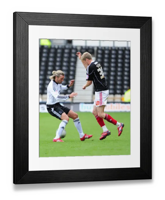Framed Print : Jon Stead's Sneaky Goal: Derby County vs. Bristol City, Championship 2011 Framed Print : Jon Stead's Sneaky Goal: Derby County vs. Bristol City, Championship 2011