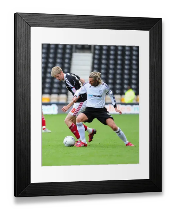 Framed Print : Sneaky Goal: Jon Stead Slips One Past Robbie Savage for Bristol City in Derby County Championship Clash, 2011 Framed Print : Sneaky Goal: Jon Stead Slips One Past Robbie Savage for Bristol City in Derby County Championship Clash, 2011