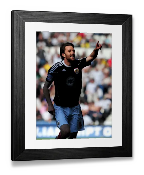 Framed Print : Bristol City's Cole Skuse: The Double Strike that Secured Championship Promotion vs. Derby County (30 / 04 / 2011) Framed Print : Bristol City's Cole Skuse: The Double Strike that Secured Championship Promotion vs. Derby County (30 / 04 / 2011)