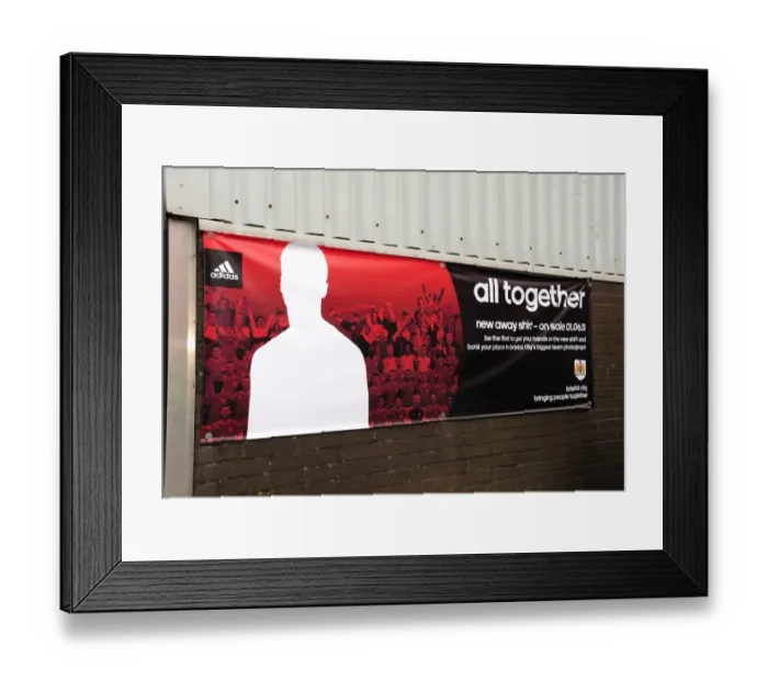 Framed Print : Championship Showdown: Bristol City vs. Hull City at Ashton Gate Stadium - May 7, 2011