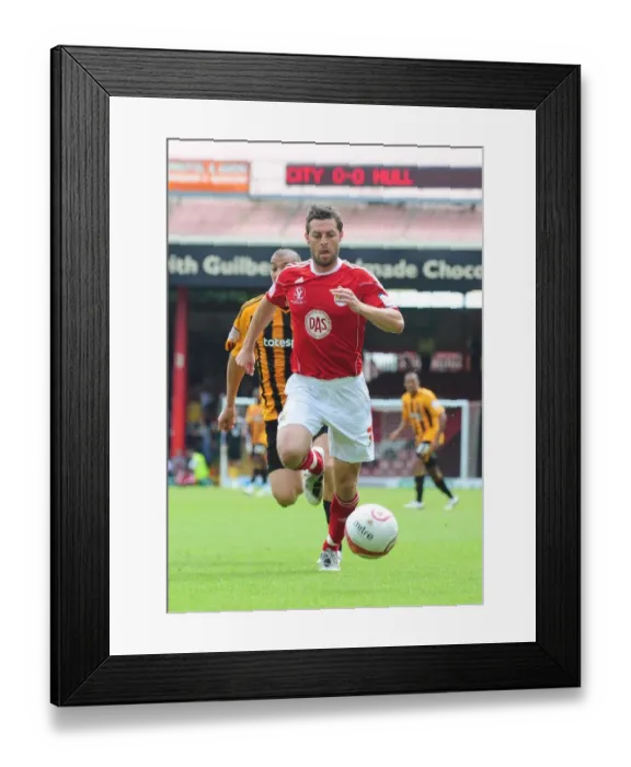 Framed Print : Jamie McAllister Focuses in Championship Clash: Bristol City vs. Hull City (07-05-2011) Framed Print : Jamie McAllister Focuses in Championship Clash: Bristol City vs. Hull City (07-05-2011)