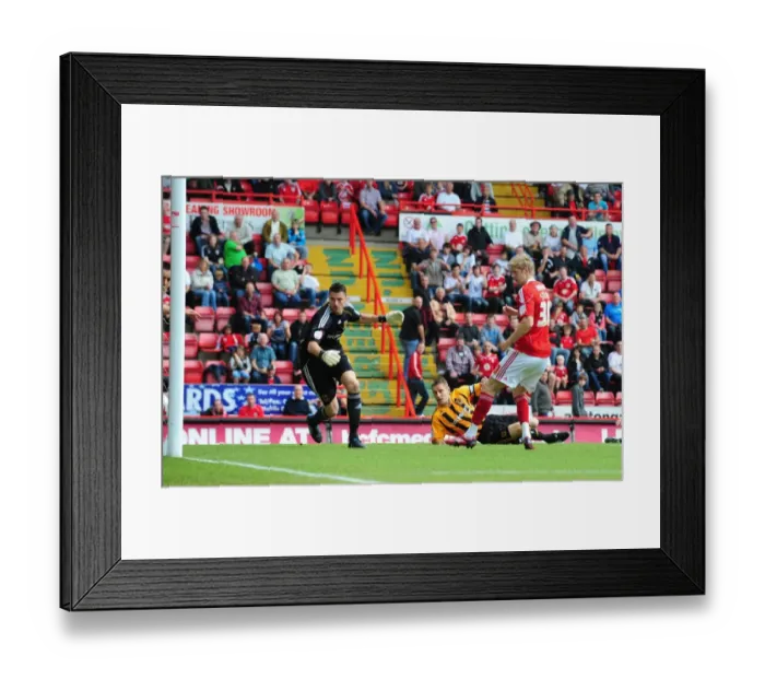 Framed Print : Bristol City's Jon Stead Scores Spectacular Back Heel Goal Against Hull City - Championship Match, May 7, 2011 Framed Print : Bristol City's Jon Stead Scores Spectacular Back Heel Goal Against Hull City - Championship Match, May 7, 2011