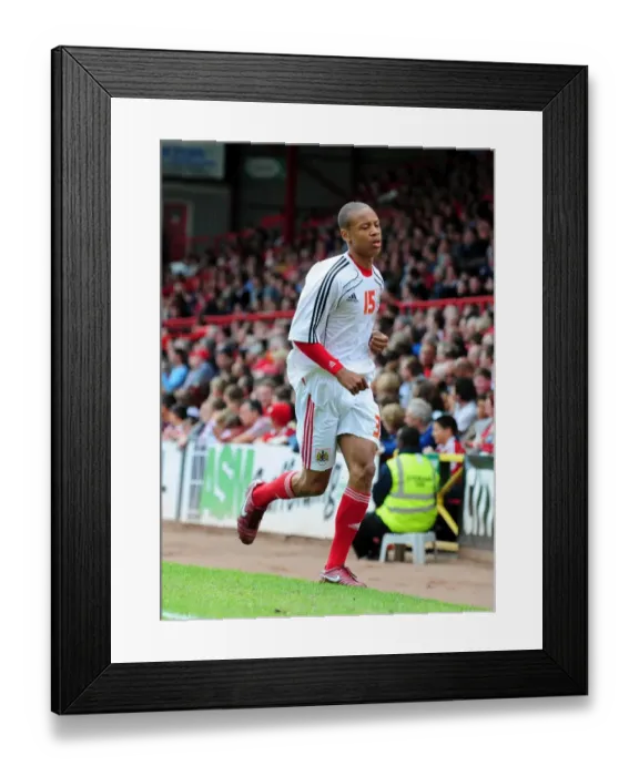 Framed Print : Bobby Reid's Debut: Bristol City vs. Hull City, Championship Match, Ashton Gate Stadium, 07 / 05 / 2011