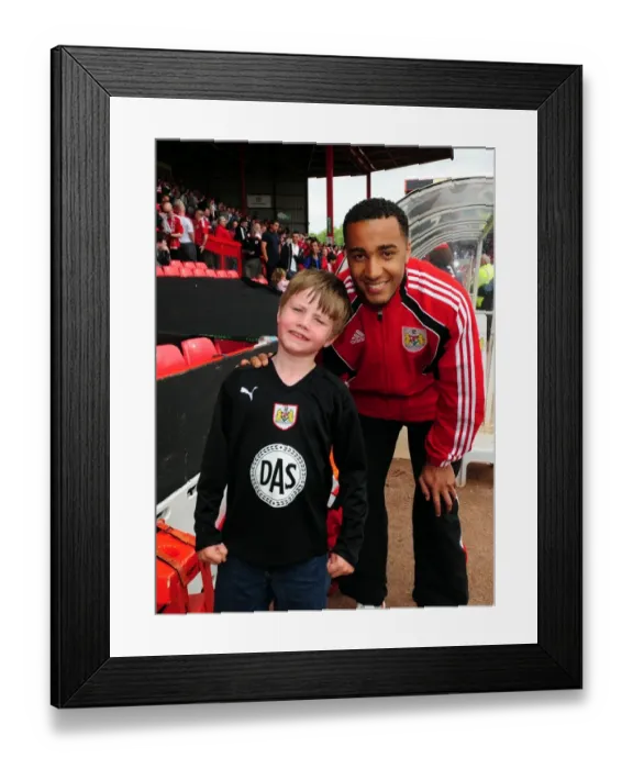 Framed Print : Championship Showdown: Bristol City vs Hull City at Ashton Gate Stadium - May 7, 2011