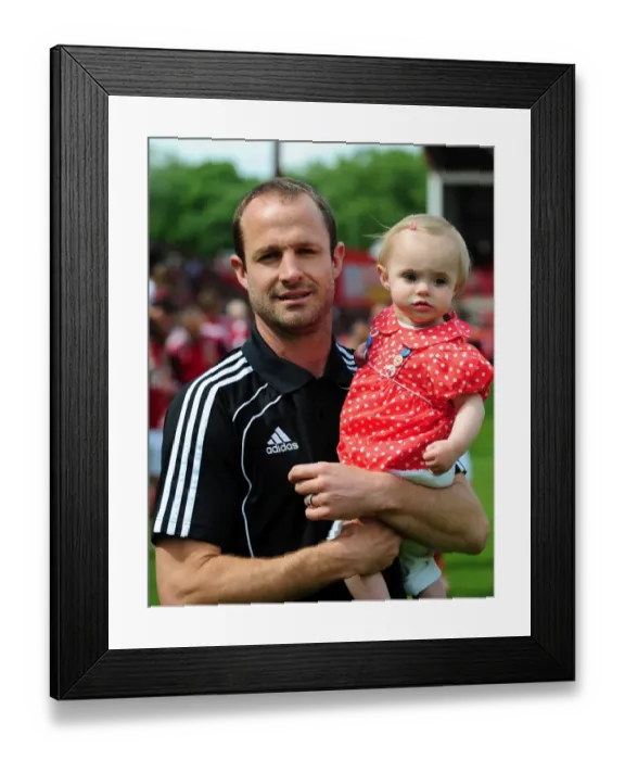 Framed Print : Bristol City Captain Louis Carey Leads the Charge Against Hull City in Championship Showdown at Ashton Gate, 07-05-2011