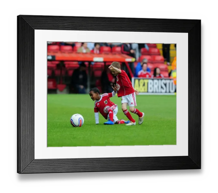 Framed Print : Championship Showdown: Bristol City vs Hull City at Ashton Gate Stadium - May 7, 2011