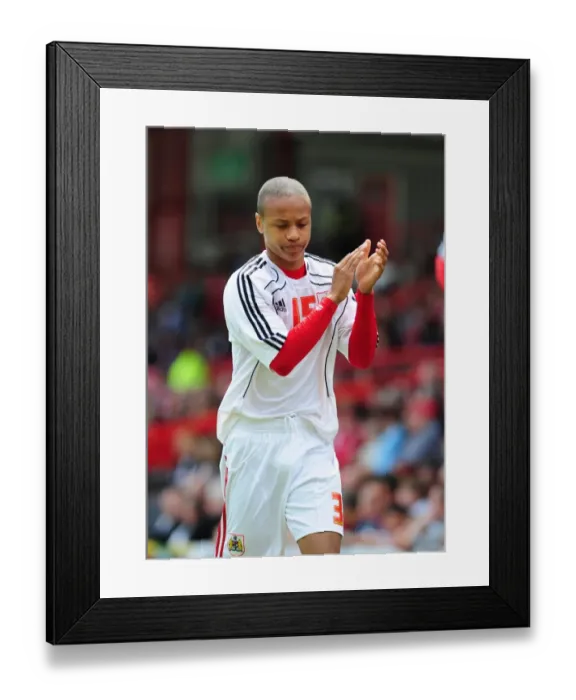 Framed Print : Bobby Reid in Action: Bristol City vs. Hull City, Championship Match, May 7, 2011 - Ashton Gate Stadium