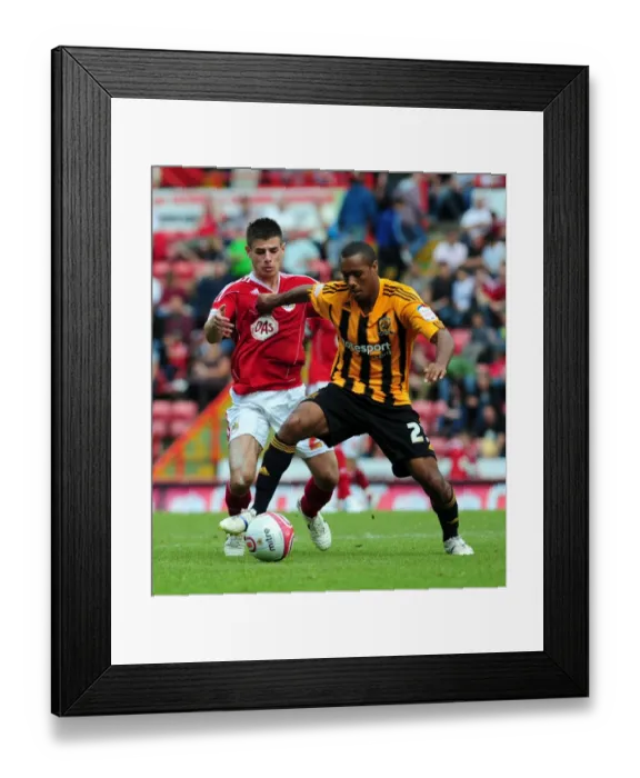Framed Print : Championship Showdown: Bristol City vs Hull City at Ashton Gate Stadium - May 7, 2011 Framed Print : Championship Showdown: Bristol City vs Hull City at Ashton Gate Stadium - May 7, 2011