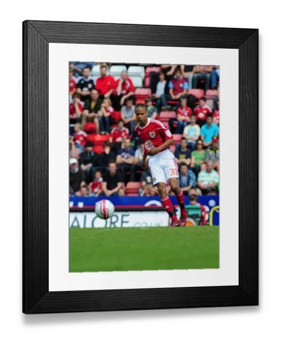Framed Print : Bobby Reid's Debut: Championship Showdown between Bristol City and Hull City (May 7, 2011) - Ashton Gate Stadium
