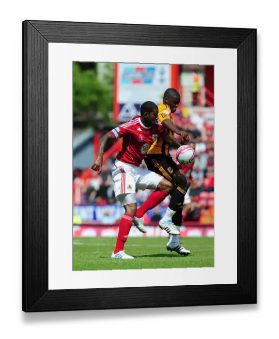 Framed Print : Championship Showdown: Bristol City vs Hull City at Ashton Gate Stadium (07 / 05 / 2011) Framed Print : Championship Showdown: Bristol City vs Hull City at Ashton Gate Stadium (07 / 05 / 2011)