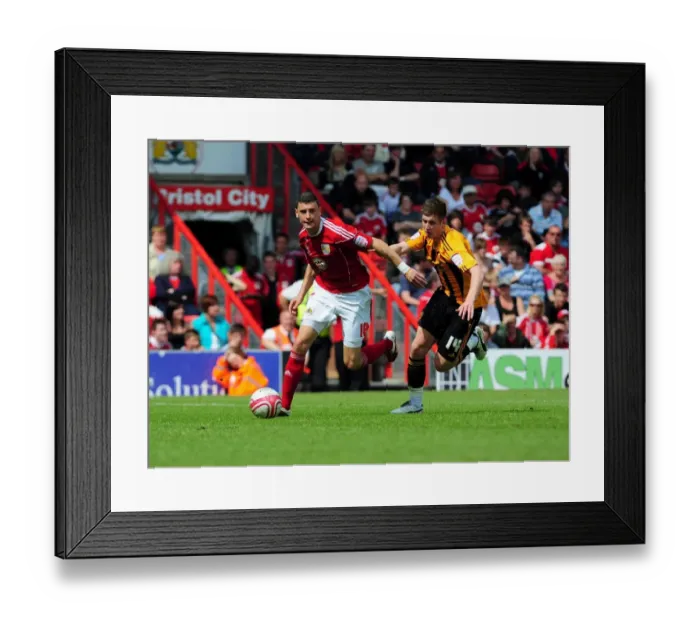 Framed Print : Championship Showdown: Bristol City vs Hull City at Ashton Gate Stadium - May 7, 2011 Framed Print : Championship Showdown: Bristol City vs Hull City at Ashton Gate Stadium - May 7, 2011