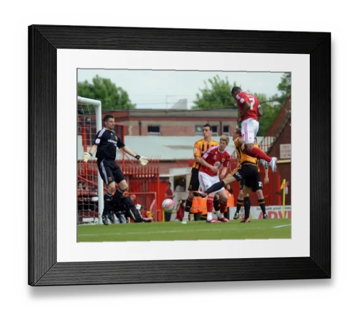 Framed Print : Football Rivalry: Bristol City vs Hull City - Season 10-11