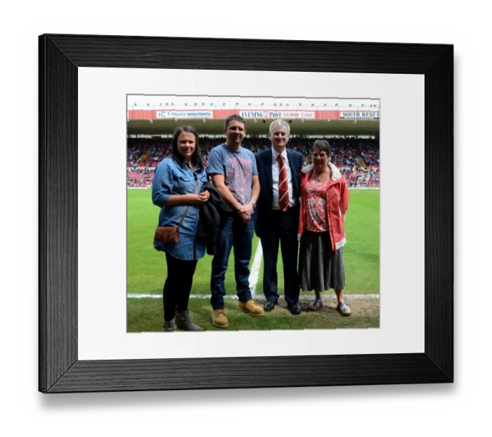 Framed Print : Bristol City vs Hull City: Football Rivalry - Season 10-11