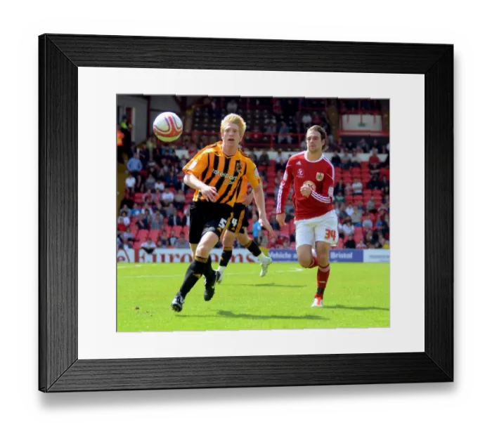 Framed Print : Football Rivalry: Bristol City vs Hull City - Season 10-11
