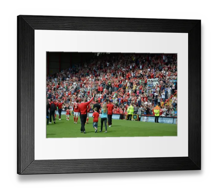 Framed Print : Bristol City vs Hull City: 2010-11 Football Rivalry - Season 10-11