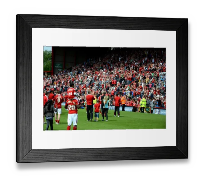 Framed Print : Bristol City vs Hull City: A Football Rivalry - Season 10-11