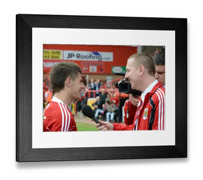 Framed Print : Bristol City vs Hull City: A Football Rivalry - Season 10-11