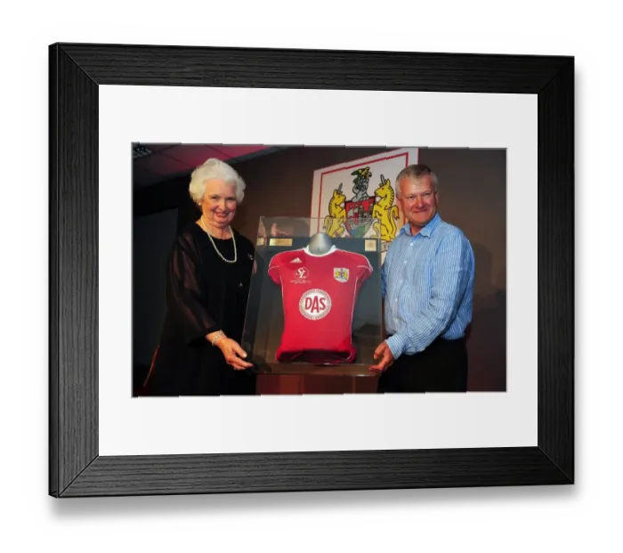 Framed Print : Bristol City FC: 10-11 Season End of Year Awards - Celebrating First Team Honors