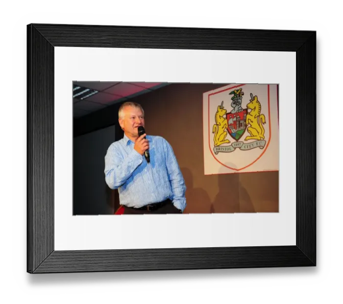 Framed Print : Bristol City FC: 10-11 Season End of Year Awards - Celebrating First Team Honors