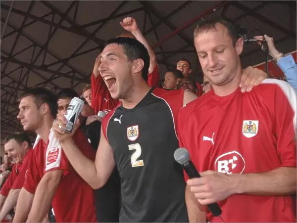 Bristol City FC Celebrates Promotion to Championship