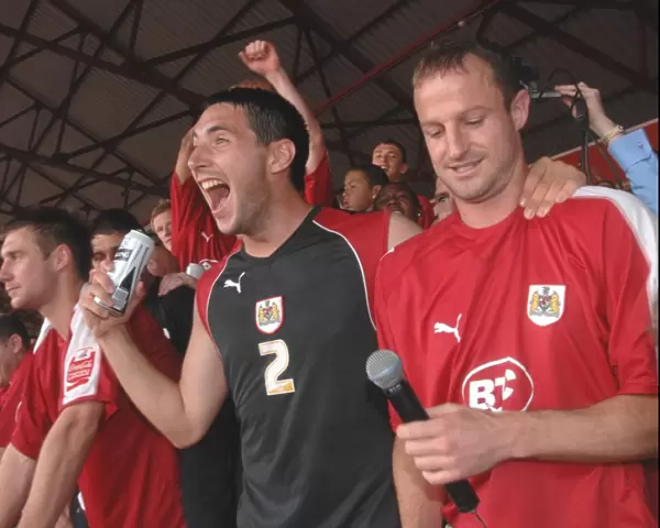 Bristol City FC Celebrates Promotion to Championship