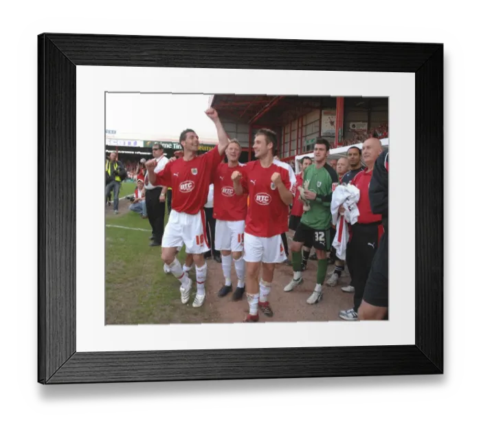 Framed Print : Bristol City FC: Celebrating Promotion to the Championship