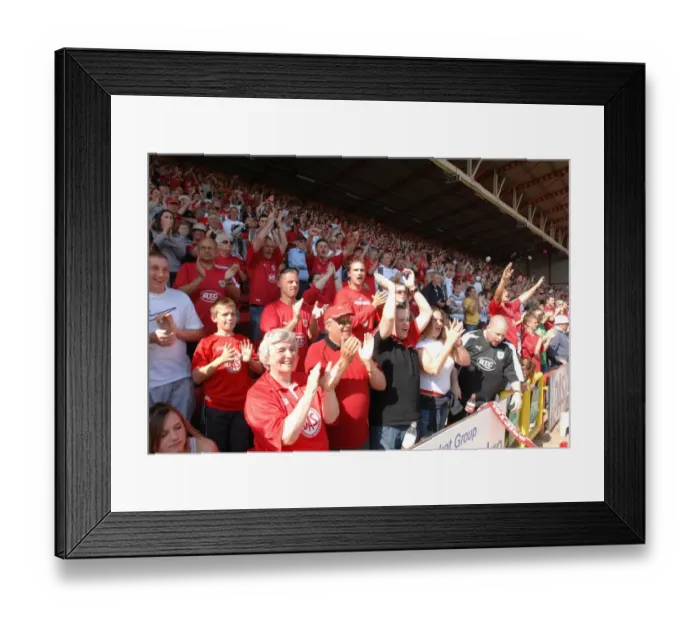Framed Print : Bristol City Football Club: Uniting Fans in the Thrill of Promotion Framed Print : Bristol City Football Club: Uniting Fans in the Thrill of Promotion