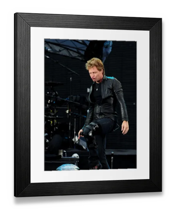 Framed Print : Bon Jovi Ashton Gate 015 Framed Print : Bon Jovi Ashton Gate 015