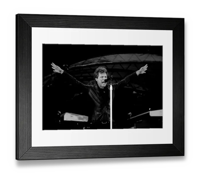 Framed Print : Bon Jovi Ashton Gate 031 Framed Print : Bon Jovi Ashton Gate 031