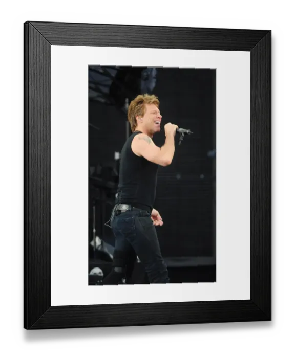 Framed Print : Bon Jovi Ashton Gate 036 Framed Print : Bon Jovi Ashton Gate 036