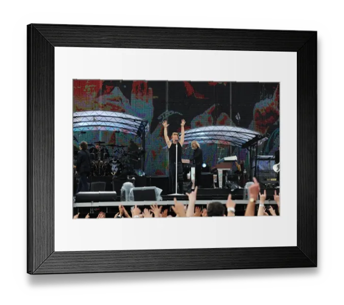 Framed Print : Bon Jovi Ashton Gate 053 Framed Print : Bon Jovi Ashton Gate 053