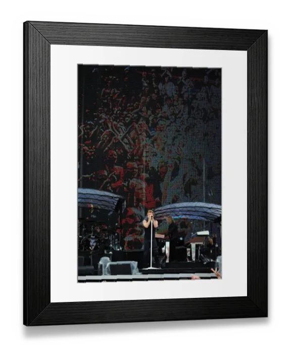 Framed Print : Bon Jovi Ashton Gate 056