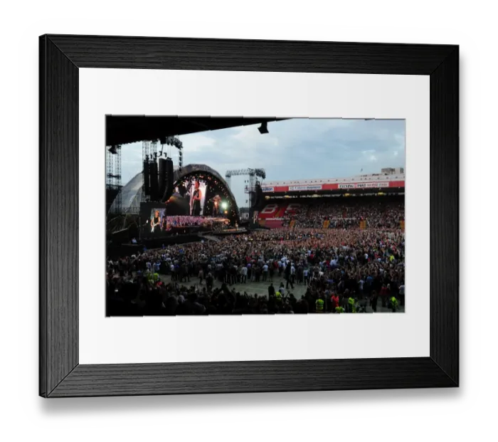 Framed Print : Bon Jovi Ashton Gate 060
